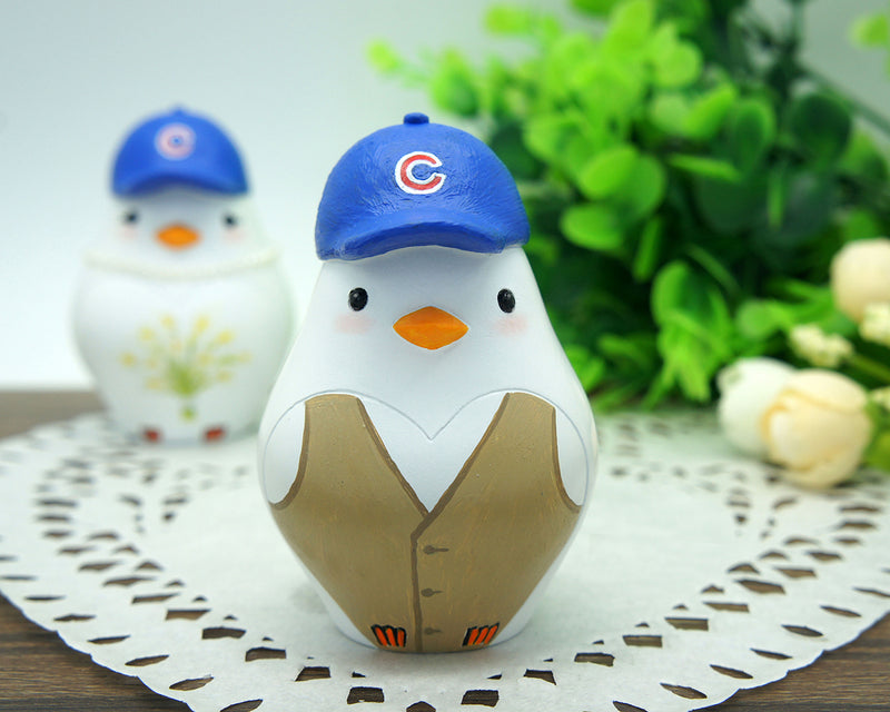 Baseball Wedding Cake Toppers-Sports Theme Love Bird Cake Topper