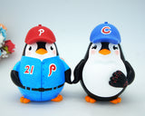 Custom Baseball Penguin Wedding Cake Toppers