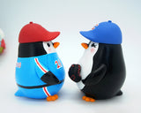 Custom Baseball Penguin Wedding Cake Toppers