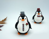 Custom Gay Penguin Fall Wedding Cake Topper