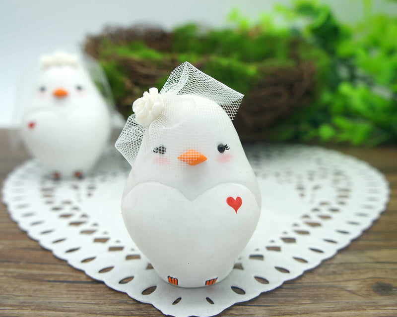 Custom Lesbian Love Bird Wedding Cake Toppers