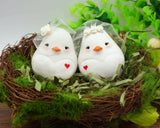 Custom Lesbian Love Bird Wedding Cake Toppers