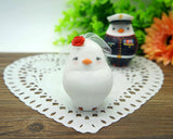 Custom Love Birds Navy Wedding Cake Toppers