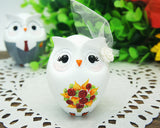 Owl Love Bird Cake Toppers-Personalized Country Bride And Groom Cake Topper Fall Theme