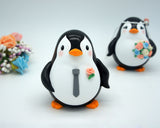 Penguin Wedding Cake Toppers -Custom Bride And Groom Wedding Cake Toppers